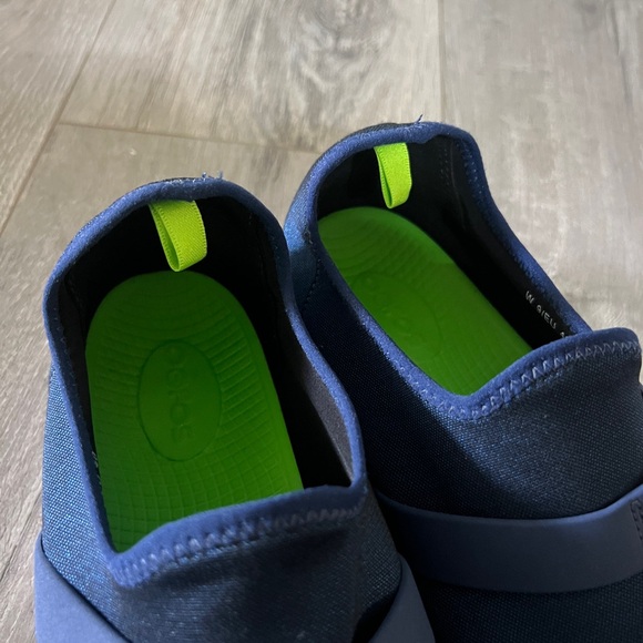 OOFOS Oomg Low Mesh White / Navy ~ US Women’s 9 - Picture 7 of 8